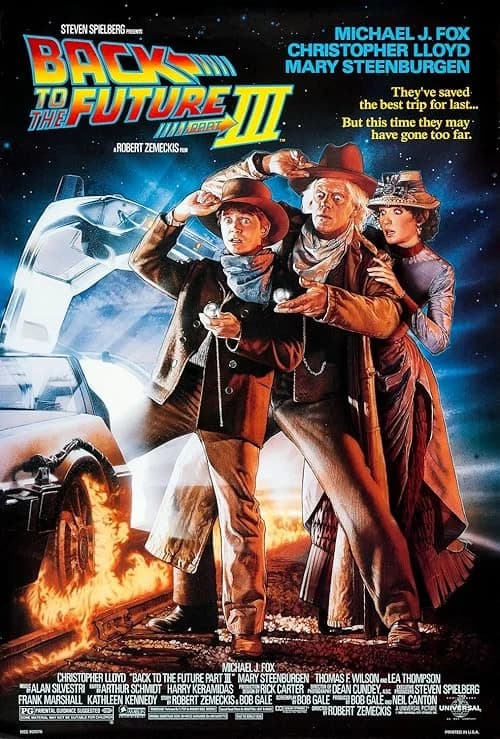 Back to the Future Part III film posteri