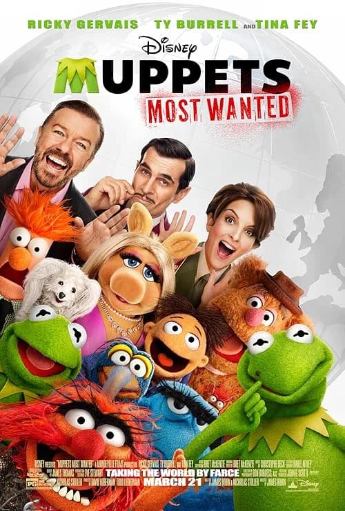 Muppets Most Wanted film posteri