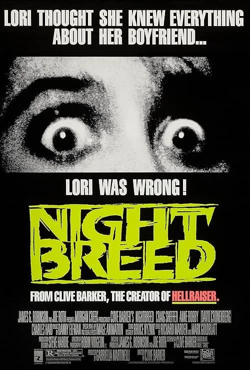 Nightbreed film posteri