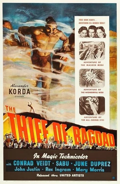 The Thief of Bagdad film posteri