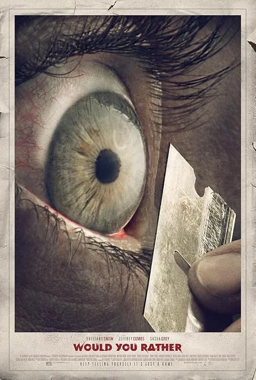 Would You Rather film posteri