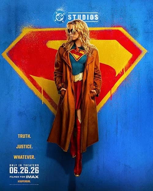 Supergirl film posteri
