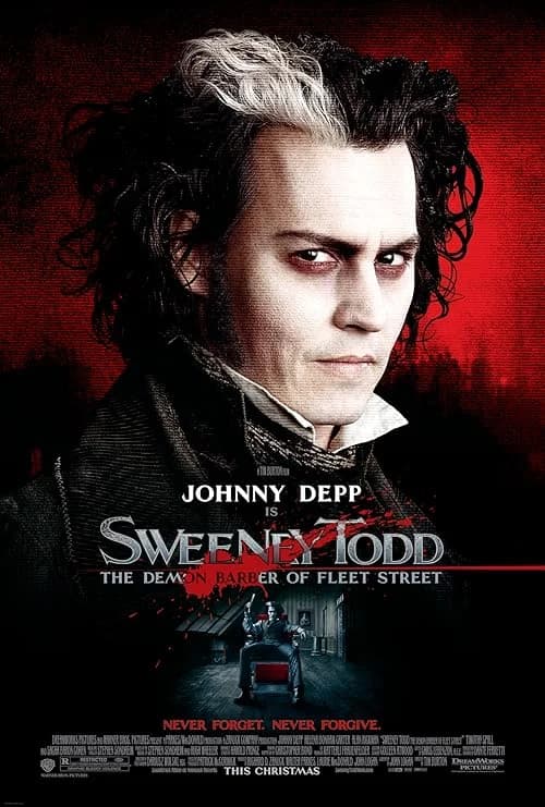 Sweeney Todd: The Demon Barber of Fleet Street film posteri